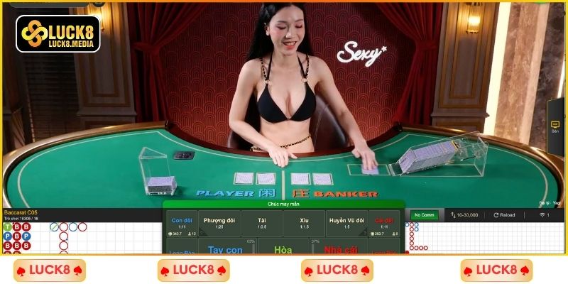 LUCK8 | Baccarat Luck8 - 5 Sảnh Game HOT Nhất Sòng Bạc Live Casino 2 5 lý do nên tham gia game Baccarat LUCK8