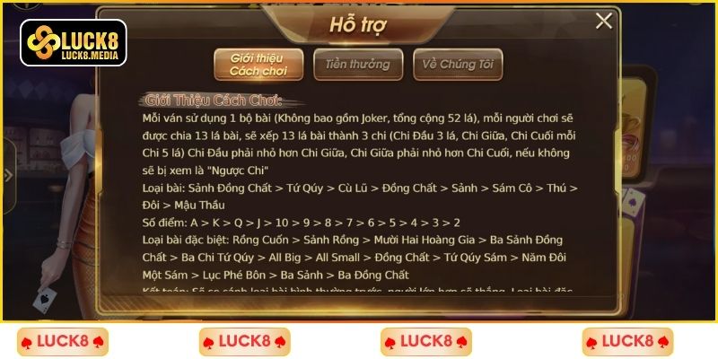 LUCK8 | Mậu Binh Là Game Gì? Cách Đánh Bài Chuẩn Cho Newbie 3 Chia sẻ cách chơi bài Binh Xập Xám chi tiết