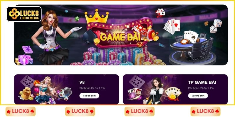 LUCK8 | Game Bài Luck8 - Giải Trí Không Giới Hạn, Nhận Thưởng Khủng 2 Tổng quan chung thông tin về chuyên mục game bài LUCK8